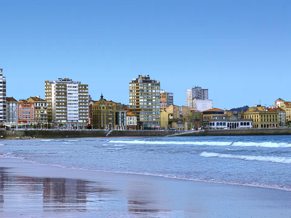 Hotel Paris Gijón Eksteriør bilde